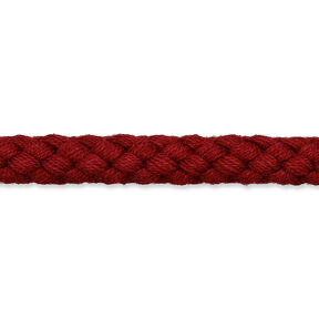 Cordon en coton [Ø 7 mm] – rouge bordeaux, 
