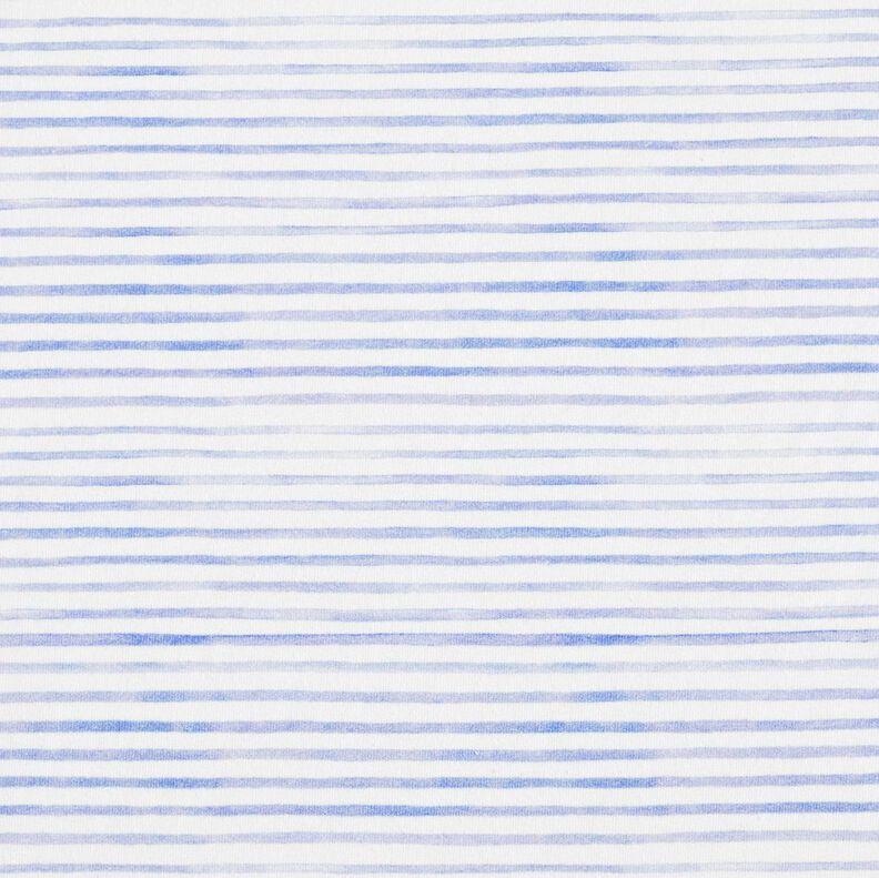 Jersey coton Rayures aquarelle Impression numérique – ivoire/mauve,  image number 1