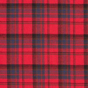 Flanelle coton Carreaux – chili/indigo, 