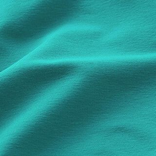 French Terry léger uni – turquoise, 