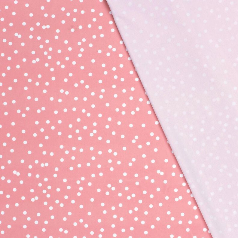 Tissus pour maillot de bain UPF50 kleine Punkte – rose/blanc,  image number 4