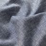 Mélange lin-coton chevron – bleu nuit,  thumbnail number 2