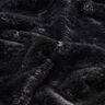 Fausse fourrure unie – noir,  thumbnail number 2
