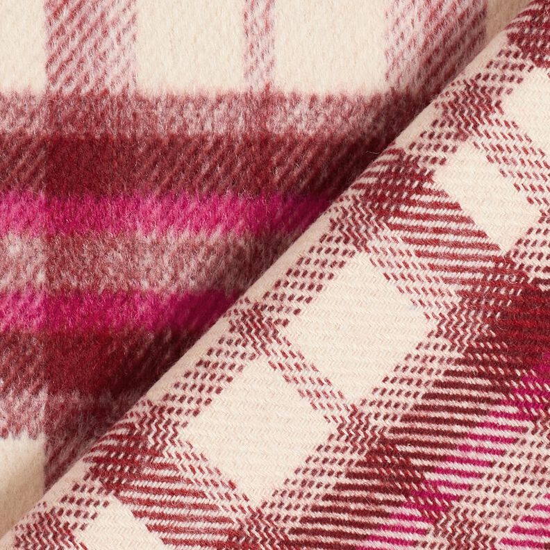 Tissu pour manteau Mélange de laine angeraut – rouge bordeaux/pourpre, image number 5