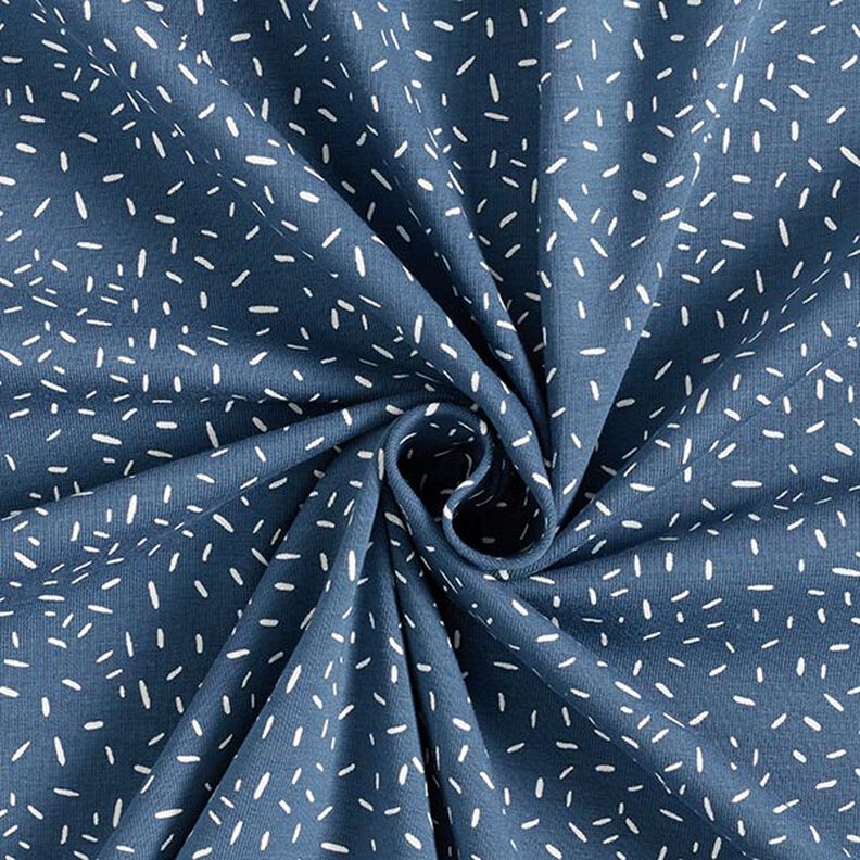 Jersey de coton Confettis – bleu jean,  image number 3
