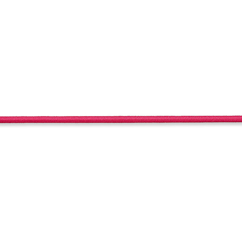 Cordelette en caoutchouc [Ø 3 mm] – rose intense,  image number 2