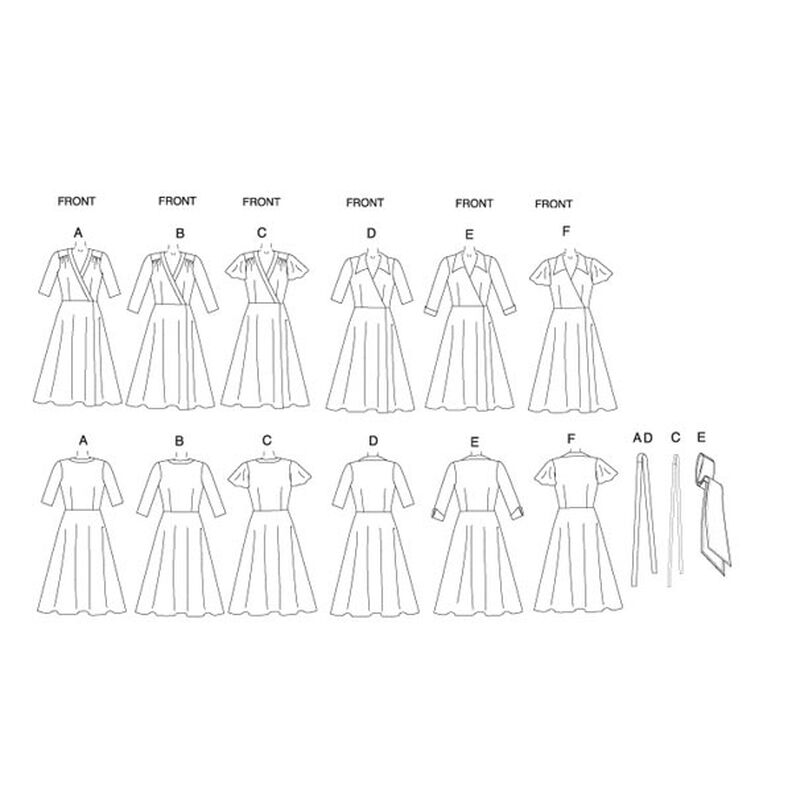 Robe, Butterick 5030|42 - 46,  image number 10