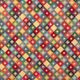 Tissu de décoration Gobelin losanges colorés en lurex,  thumbnail number 1