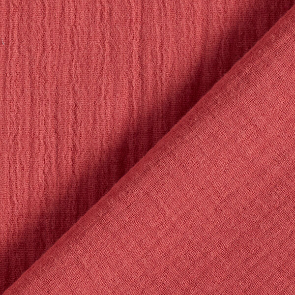 Tissu double gaze de coton – cuivre,  image number 4