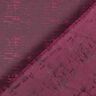 Tissu de doublure Jacquard Motif de grille – rouge bordeaux,  thumbnail number 4