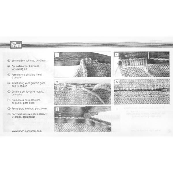 Fermeture éclair pour tricot [40 cm] | Prym (000),  image number 4