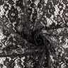 Dentelle bordée de fleurs – noir,  thumbnail number 4