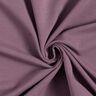 Molleton coton léger uni – aubergine,  thumbnail number 1