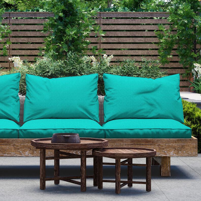 Tissu d’extérieur Canvas Uni – menthe poivrée, image number 5