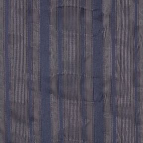 Chiffon Rayures satin avec Paillettes – bleu marine, 