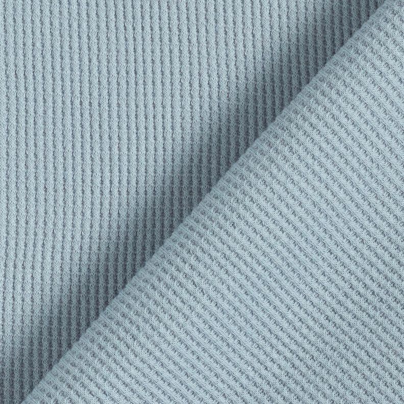 Jersey gaufré Uni – bleu clair, image number 3