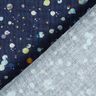 GOTS Tissu double gaze de coton pois colorés Impression numérique| by Poppy – bleu marine,  thumbnail number 4