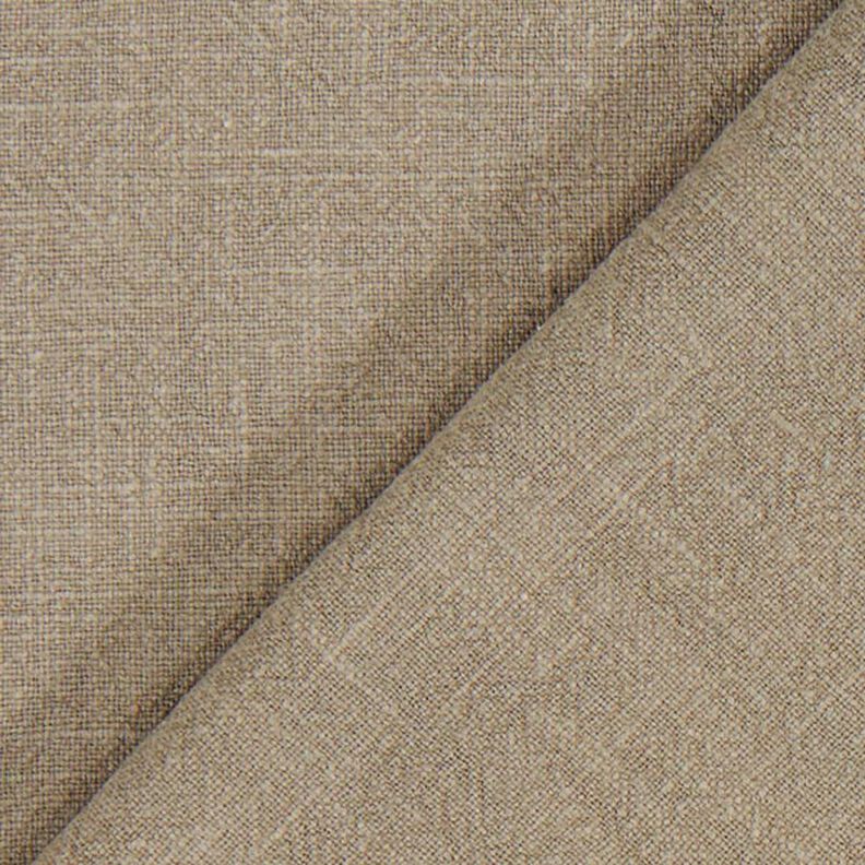 Tissu de Ramie–Mix stonewashed, qualité lourde – olive,  image number 3