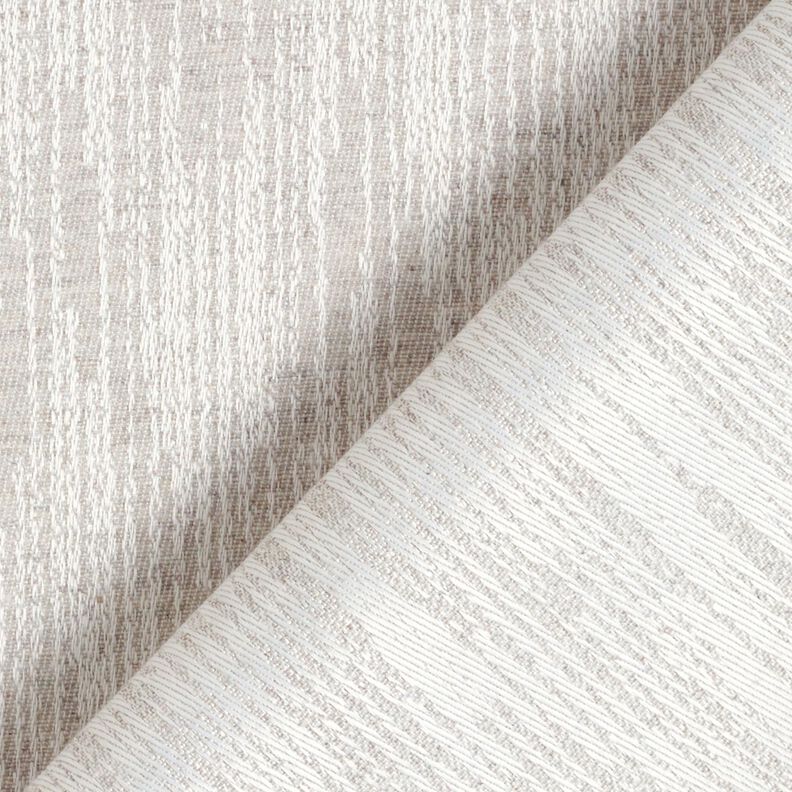 Tissu de décoration Jacquard tissu à motif abstrait recyclé – gris brume,  image number 4