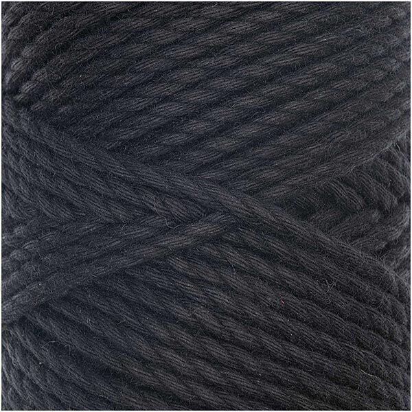 Fil macramé Creative Cotton Cord Skinny [3mm] | Rico Design – noir,  image number 2