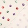 Flanelle coton Smileys | Poppy Fabrics – ivoire/vieux rose,  thumbnail number 3