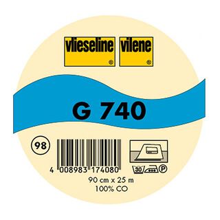 G 740 Entoilage tissé polyvalent thermocollant | Vlieseline – noir, 