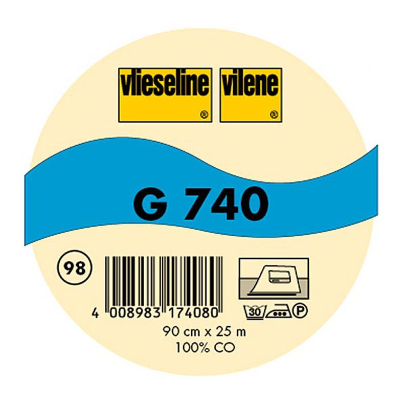 G 740 Entoilage tissé polyvalent thermocollant | Vlieseline – noir, image number 2
