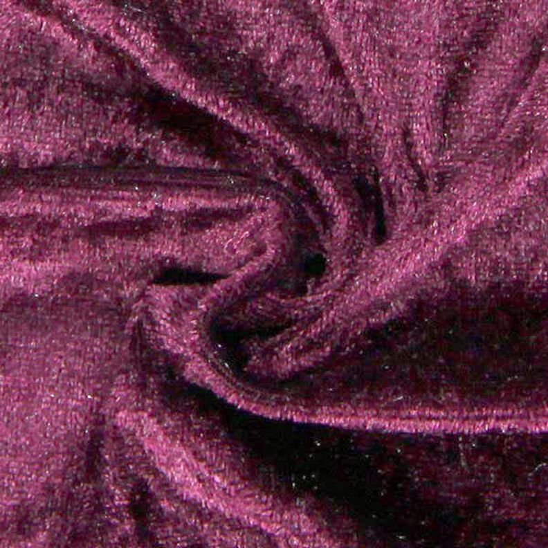 Panne de velours aubergine,  image number 2