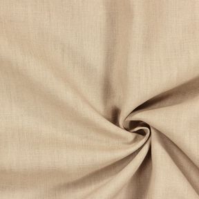 Tissu de lin en ramie mélangée medium – amande, 