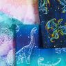 Jersey coton Contours de dinosaures | Glitzerpüppi – lilas bleu/menthe poivrée,  thumbnail number 8