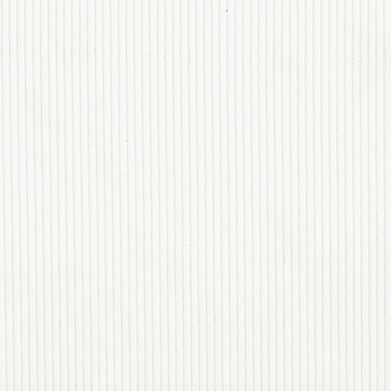 Velours côtelé fin uni – blanc,  image number 1