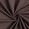 Jersey coton Medium uni – marron noir,  thumbnail number 1