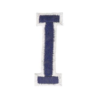 Application lettre I [ Hauteur : 4,6 cm ] – bleu marine, 