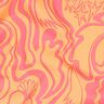 Popeline coton The Wanderer | Nerida Hansen – abricot/rose vif,  thumbnail number 2