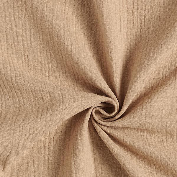 GOTS Tissu double gaze de coton | Tula – beige,  image number 1