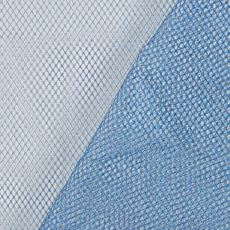 Tulle Métallique – bleu,  image number 5
