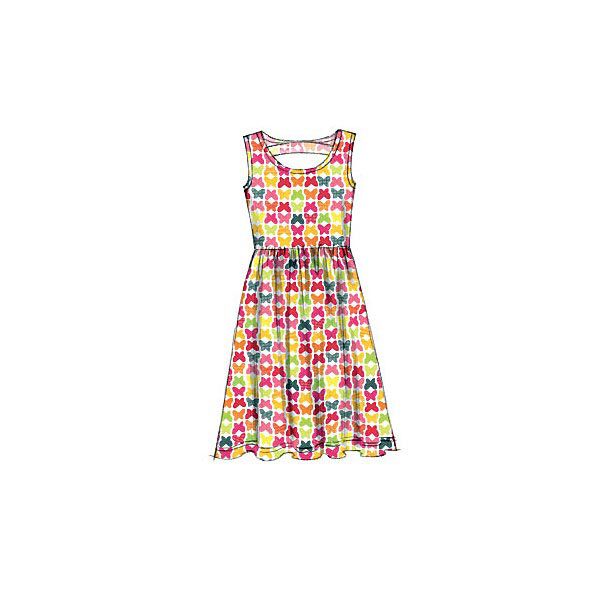 Robes fille, McCalls 7079 | 128 - 152 | 140 - 158, image number 6