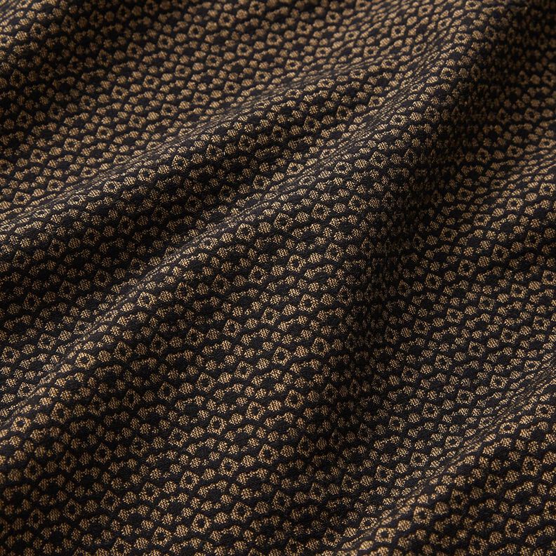Stretch pour pantalon à losanges – noir/marron clair,  image number 2