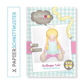 Coudre la poupée : Patron en papier poupée de chiffon "LULU"  | Kullaloo, 