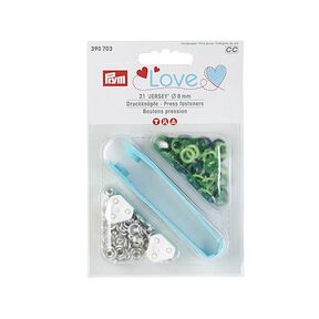 Boutons-pression jersey couleur [Ø 8 mm] - vert | Prym Love, 