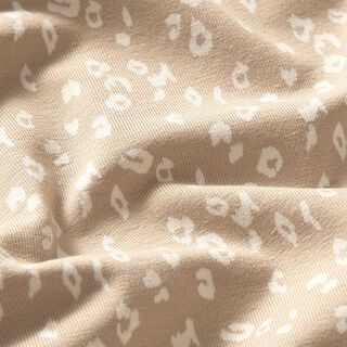 Jersey coton mini-léopard – beige, 