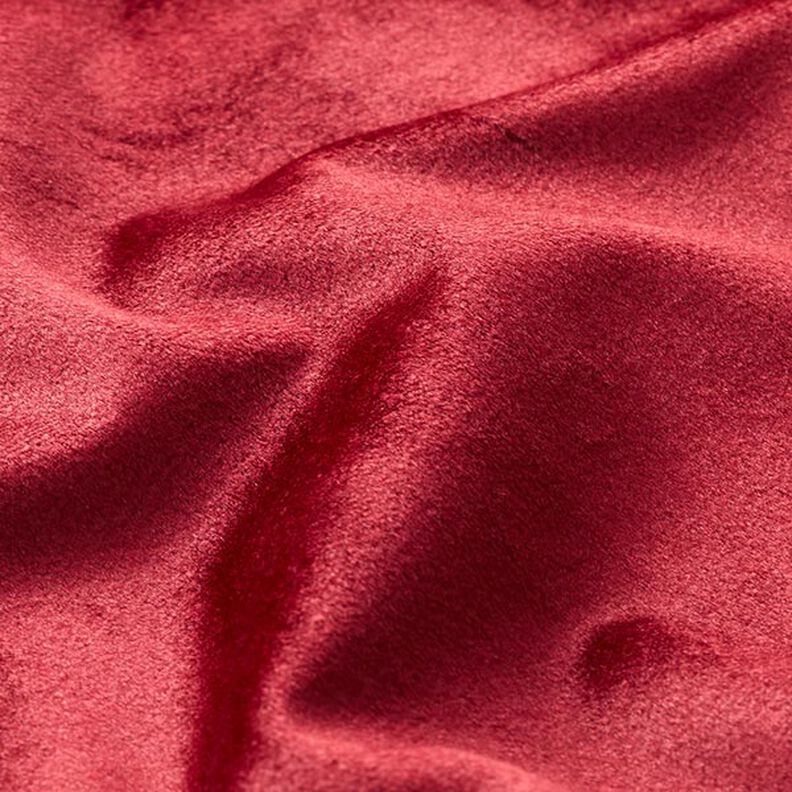 Tissu de décoration Velours – rouge,  image number 2