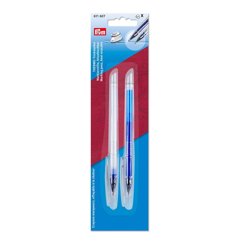 Stylos pour tissu effaçables à la chaleur | Prym – bleu,  image number 3