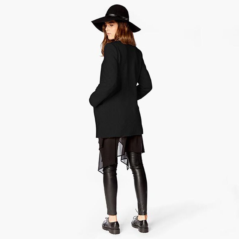 Polaire de coton Uni – noir, image number 8