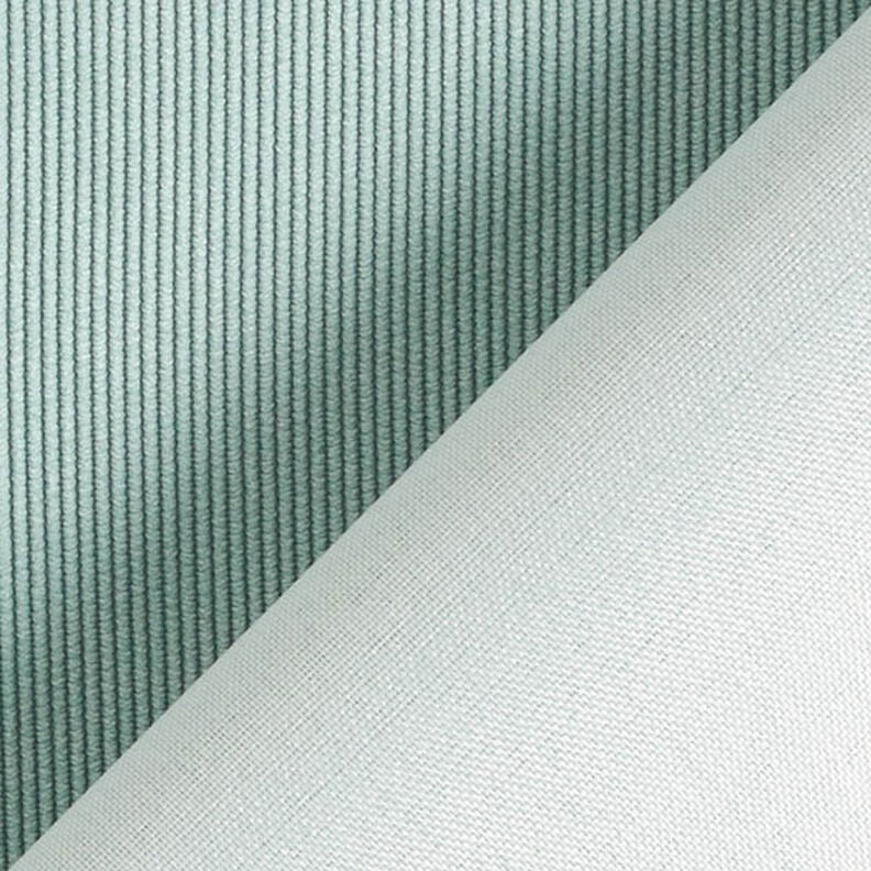 Tissu de revêtement Velours milleraies – turquoise clair,  image number 3