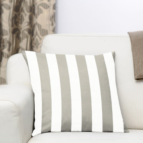 Sergé en coton Rayures 2 – gris/blanc, image number 7