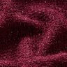Chenille Jacquard maille Paillettes – rouge bordeaux/argent métallisé,  thumbnail number 2