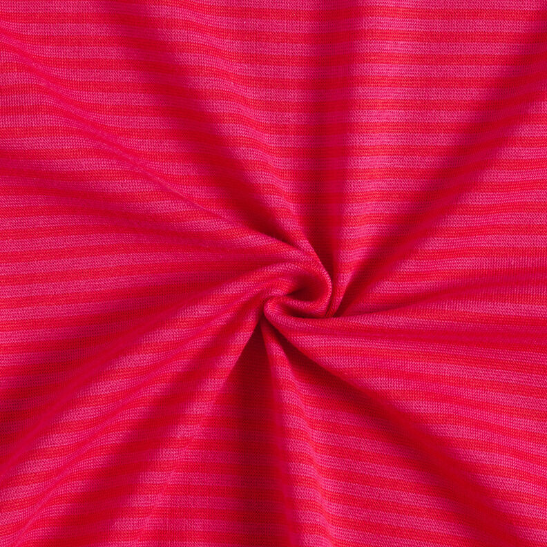Bordures Tissu tubulaire à rayures – rouge feu/rose intense,  image number 3