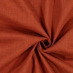 Tissu de lin en ramie mélangée medium – terre cuite, 