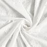 Batiste de coton fin Marguerites 3D – blanc,  thumbnail number 4